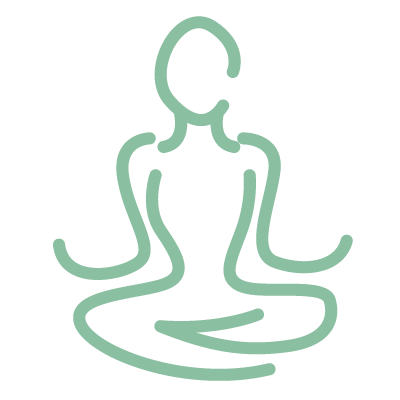 Meditation image representing the energy healing and group meditations at retreats.